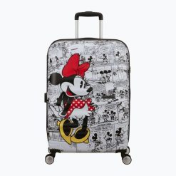 Walizka podróżna American Tourister Disney Wavebreaker. Białe walizki męskie American Tourister, bez wzorów. Za 599.99 zł.