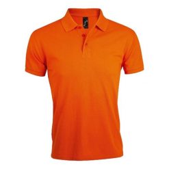Męska Koszulka Polo Prime. Brązowe koszulki polo męskie SOL'S, m, bez wzorów, sportowe, bez kołnierzyka, bez ramiączek. Za 84.99 zł.