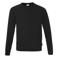 Bluza Uhlsport ID. Białe bluzy nierozpinane męskie Uhlsport, bez wzorów, eleganckie, bez ramiączek, bez kaptura. W wyprzedaży za 233.75 zł.
