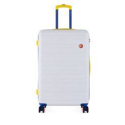 Walizka duża Semi Line. Białe walizki męskie Semi-line, bez wzorów, duże. Za 289.99 zł.