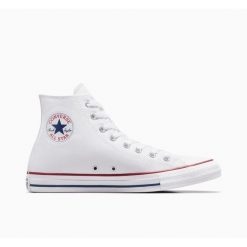 Buty na co dzień unisex CONVERSE trampki. Białe trampki męskie Converse, bez wzorów, bez zapięcia. Za 259.00 zł.