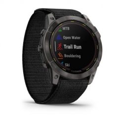 Zegarek sportowy Garmin Enduro 2 Solar Black Carbon Gray DLC Ti Ultrafit Band. Czarne zegarki sportowe Garmin. Za 3,000.99 zł.