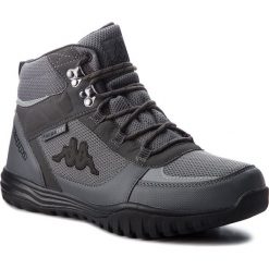 Trekkingi KAPPA - Mountain Tex 242369 Grey/Black. Szare buty trekkingowe męskie Kappa, bez wzorów, z materiału, bez zapięcia, trekkingowe. W wyprzedaży za 169.00 zł.