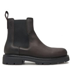 Sztyblety Vagabond Shoemakers. Brązowe sztyblety męskie Vagabond Shoemakers, bez obcasa, bez zapięcia. Za 689.99 zł.