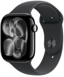 Smartwatch Apple Watch Series 11 GPS + Cellular, koperta 46 mm z tytanu w kolorze naturalnym, pasek sportowy w kolorze górskiej szarości - rozmiar. Szare zegarki smartwatch Apple. Za 5,412.70 zł.