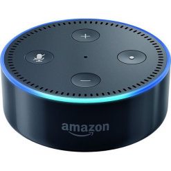 Głośnik Amazon Echo Dot 2gen Black US + Adapter PL. Czarne głośniki przenośne Amazon. Za 184.00 zł.
