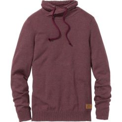 Sweter Regular Fit bonprix czerwony klonowy melanż. Swetry męskie marki bonprix. Za 74.99 zł.