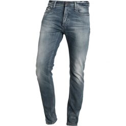 Denham RAZOR Jeansy Slim Fit blue denim. Niebieskie jeansy męskie Denham, z bawełny. Za 839.00 zł.