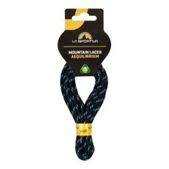 Sznurówki La Sportiva Lace Mountain Aequilibrium - black/malibu blue. Niebieskie buty trekkingowe męskie La Sportiva, bez wzorów, bez zapięcia, trekkingowe. Za 18.29 zł.