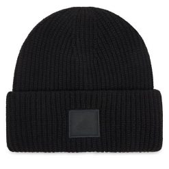 Czapka adidas. Czarne czapki męskie ADIDAS, na zimę, bez wzorów. Za 119.99 zł.