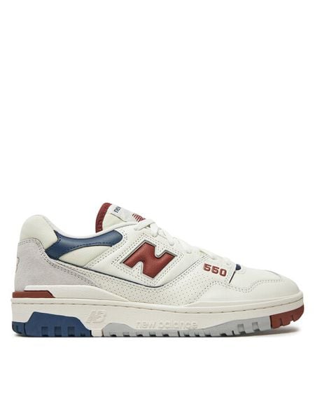 New Balance Sneakersy BB550ESG Biały. Białe buty sportowe na co dzień męskie New Balance, m, bez wzorów, ze skóry, bez ramiączek, bez kaptura. Za 419.99 zł.