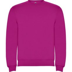 Bluza Unisex Dla Dorosłych Clasica Z Okrągłym Dekoltem. Niebieskie bluzy nierozpinane męskie ROLY, m, bez wzorów, bez ramiączek, bez kaptura. Za 86.99 zł.