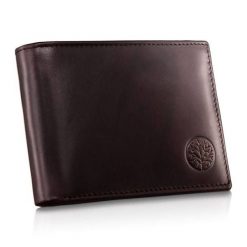 Portfel skórzany BETLEWSKI BPM-NVTC-61 brązowy. Brązowe portfele męskie Betlewski, bez wzorów, ze skóry. Za 149.00 zł.