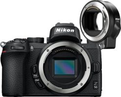 Aparat Nikon Z50 + adapter FTZ II (VOA050K003). Bezlusterkowce NIKON. Za 4,115.00 zł.