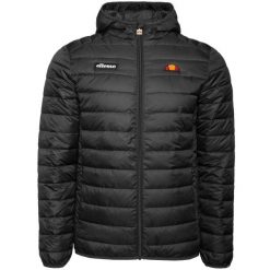 Kurtka uniwersalna męska Ellesse Lombardy. Czarne kurtki męskie Ellesse, m, bez wzorów, z puchu, sportowe, bez ramiączek, bez kaptura. Za 549.00 zł.