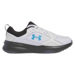 Buty treningowe męskie Under Armour Charged Edge. Szare buty treningowe męskie Under Armour, bez wzorów, bez zapięcia, na fitness i siłownię. Za 239.99 zł.