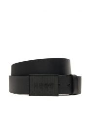 HUGO Pasek Męski Gethon 50548359 Czarny. Czarne paski męskie Hugo, bez wzorów, ze skóry. Za 239.99 zł.
