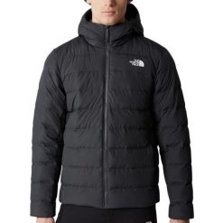 Kurtka turystyczna męska The North Face Aconcagua 3. Szare kurtki męskie The North Face, m, bez wzorów, z poliesteru, sportowe, bez ramiączek, z kapturem. Za 747.04 zł.