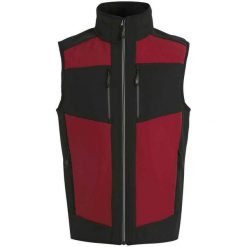 Męska Kamizelka Softshell EVolve. Czarne kurtki softshell męskie Regatta, m, bez wzorów, z softshellu, bez kaptura, trekkingowe. Za 169.99 zł.