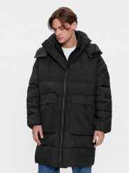 Calvin Klein Jeans Kurtka zimowa J30J324078 Czarny Relaxed Fit. Czarne kurtki męskie Calvin Klein Jeans, na zimę, l, bez wzorów, z jeansu, bez ramiączek, bez kaptura. Za 879.99 zł.