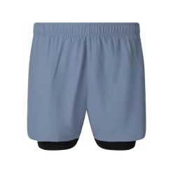 Szorty 2 w 1 Endurance Kros. Czarne buty do biegania męskie Endurance, bez wzorów, bez zapięcia, na fitness i siłownię. Za 159.00 zł.