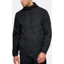 Under Armour Bluza Sportstyle Woven FZ Hoodie M czarna r. L (1320124-001). Bluzy nierozpinane męskie Under Armour. Za 228.37 zł.