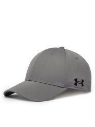Under Armour Czapka z daszkiem Blitzing 1376702 Szary ciemny. Szare czapki męskie Under Armour, bez wzorów, z poliesteru. Za 99.99 zł.