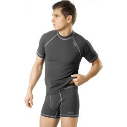 Gwinner Męski t-shirt CLASSIC V Dry Line szary XXL. Bielizna termoaktywna męska Gwinner. Za 42.02 zł.