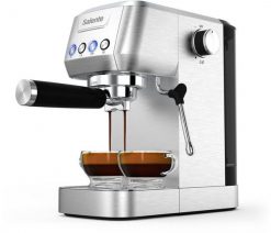 Salente Coffio, pákový kávovar, nerez. Ekspresy ciśnieniowe Evolveo. Za 498.83 zł.