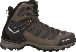 Buty trekkingowe męskie Salewa Trainer Lite Mid GTX zielone r. 46. Zielone buty trekkingowe męskie Salewa, bez wzorów, bez zapięcia. Za 995.49 zł.
