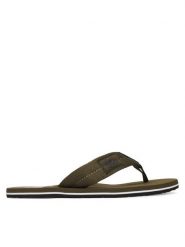 Tommy Hilfiger Japonki Patch Hilfiger Beach Sandal FM0FM05804 Zielony. Zielone klapki i japonki męskie Tommy Hilfiger, bez wzorów, z materiału. Za 169.99 zł.
