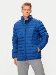 Columbia Kurtka puchowa Lake 22™ II 2086314 Niebieski Regular Fit. Niebieskie kurtki outdoor męskie Columbia, l, bez wzorów, z puchu, bez kaptura, outdoorowe. Za 599.99 zł.