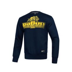Bluza męska Pitbull TAG Arka Gdynia. Niebieskie bluzy nierozpinane męskie PITBULL, m, bez wzorów, sportowe, bez ramiączek, bez kaptura. Za 259.00 zł.