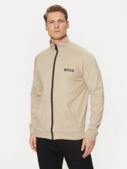 BOSS Bluza Authentic 50535823 Beżowy Regular Fit. Brązowe bluzy rozpinane męskie Boss, m, bez wzorów, z bawełny, bez ramiączek, bez kaptura. Za 269.99 zł.