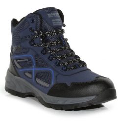 Trekkingi Regatta. Niebieskie buty trekkingowe męskie Regatta, bez wzorów, bez zapięcia, trekkingowe. Za 289.99 zł.