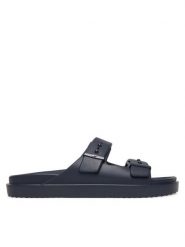 Tommy Hilfiger Klapki Light Adjustable FM0FM05757 Granatowy. Niebieskie klapki i japonki męskie Tommy Hilfiger, bez wzorów, z syntetyku. Za 209.99 zł.