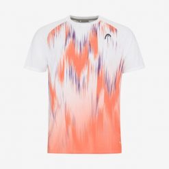 Koszulka z krótkim rękawem męska TOPSPIN. Brązowe t-shirty sportowe męskie Head, m, bez wzorów, z poliesteru, sportowe, bez ramiączek. Za 198.00 zł.