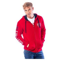 Heavy Tools Męska Bluza Z Kapturem w18-113 Red (Rozmiar M). Bluzy nierozpinane męskie marki Heavy Tools. W wyprzedaży za 141.00 zł.