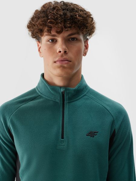 4F Bielizna termiczna polarowa (góra) męska - turkusowa 3XL. Niebieskia bielizna termoaktywna męska 4f, m, bez wzorów, z dzianiny, bez ramiączek. Za 79.99 zł.