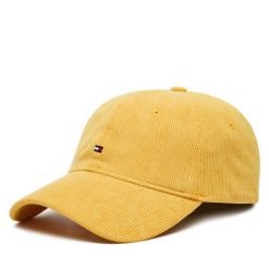 Czapka z daszkiem Tommy Hilfiger. Żółte czapki męskie Tommy Hilfiger, bez wzorów. Za 159.99 zł.