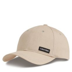 Czapka z daszkiem Calvin Klein. Szare czapki męskie Calvin Klein, bez wzorów. Za 109.99 zł.