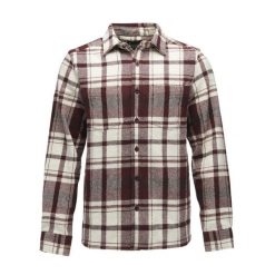 Koszula flanelowa Black Diamond Project Heavy. Czerwone koszule męskie Black Diamond, m, bez wzorów, z bawełny, bez kołnierzyka, bez ramiączek. W wyprzedaży za 402.10 zł.