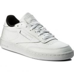 Buty Reebok - Club C85 Pebble CM9805 White/Acid Blue/Clay Tint. Białe buty sportowe na co dzień męskie Reebok, z materiału. W wyprzedaży za 279.00 zł.