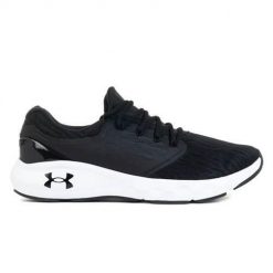 Buty do biegania męskie Under Armour Charged Vantage. Czarne buty do biegania męskie Under Armour, bez wzorów, z materiału, bez zapięcia, do biegania. Za 319.00 zł.
