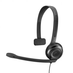 Sennheiser PC 7 USB Zestaw słuchawkowy Przewodowa Opaska na głowę Biuro/centrum telefoniczne USB Typu-A Czarny. Czarne zestawy słuchawkowe Sennheiser. Za 108.99 zł.