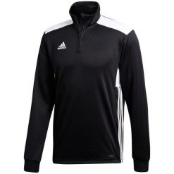 Regista 18 Training Bluza Piłkarska. Czarne bluzy nierozpinane męskie ADIDAS, l, bez wzorów, sportowe, bez ramiączek, bez kaptura. Za 125.30 zł.