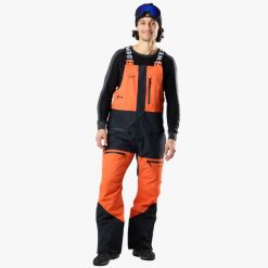 Spodnie narciarskie męskie Swedemount Freeride Bib Pants wodoodporne. Brązowe spodnie narciarskie i snowboardowe męskie SWEDEMOUNT, bez wzorów, narciarskie. Za 899.99 zł.