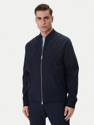 BOSS Bluza C-Skiles 98 50557853 Granatowy Regular Fit. Niebieskie bluzy rozpinane męskie Boss, m, bez wzorów, z bawełny, bez ramiączek, bez kaptura. Za 999.99 zł.