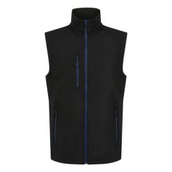 Bezrękawnik Softshell Męski Navigate 2warstwowy. Czarne kurtki softshell męskie Regatta, m, bez wzorów, z softshellu, bez kaptura, trekkingowe. Za 122.99 zł.