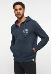 Męska Bluza Rozpinana Mustang Style Brian Hooded CD Outer Space 1013504 5330. Bluzy rozpinane męskie Mustang, m, bez wzorów, bez ramiączek, bez kaptura. Za 149.99 zł.